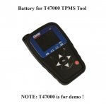 Battery Replacement for QWIK SENSOR T47000 TPMS TOOL